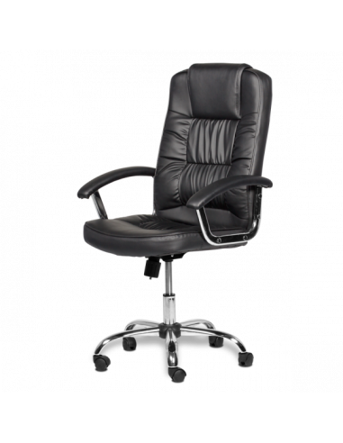 Президентски офис стол Carmen 6081 - черен