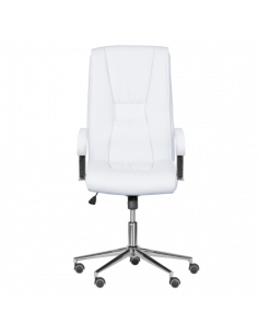 Президентски офис стол Carmen 6500-1 - бял 2