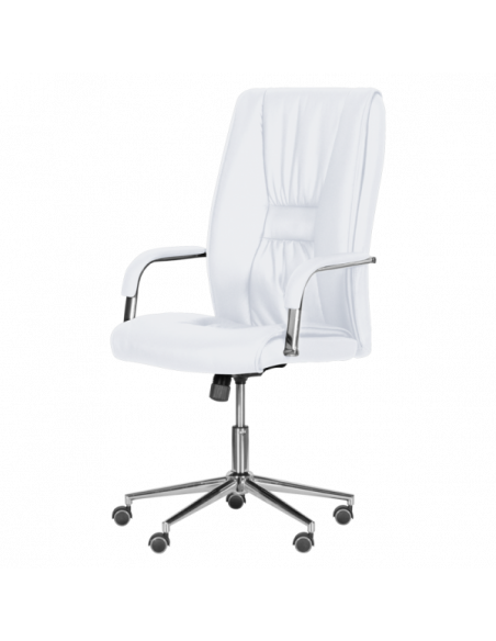 Президентски офис стол Carmen 6500-1 - бял