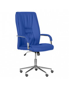 Президентски офис стол Carmen 6500-1 - син