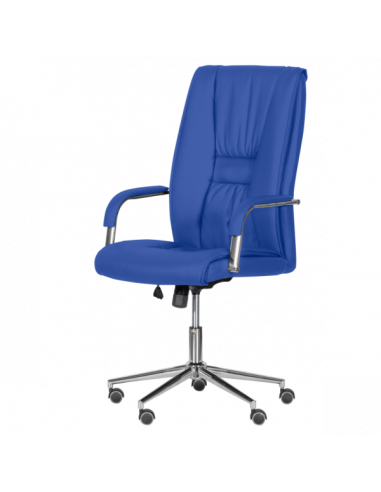 Президентски офис стол Carmen 6500-1 - син