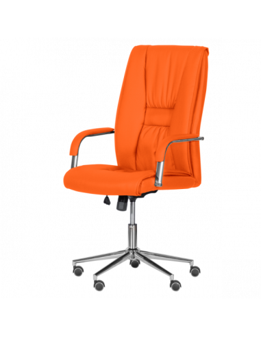Президентски офис стол Carmen 6500-1 - оранжев