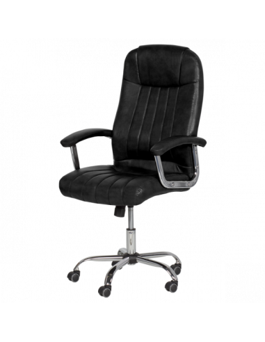 Президентски офис стол Carmen 6181 - черен