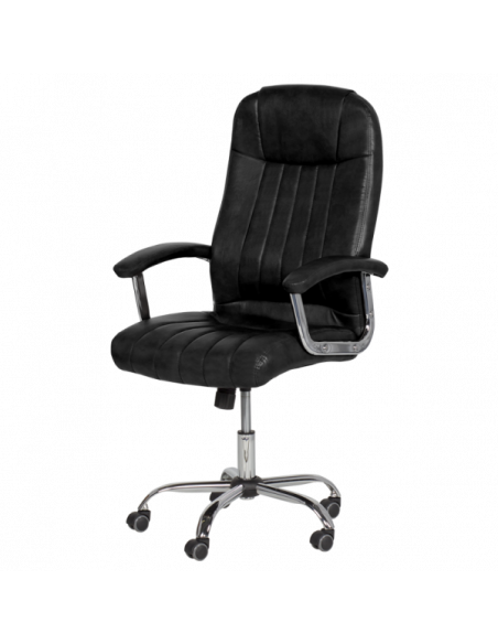 Президентски офис стол Carmen 6181 - черен