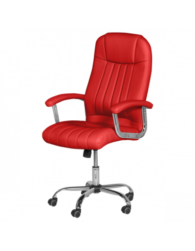 Президентски офис стол Carmen 6181 - червен