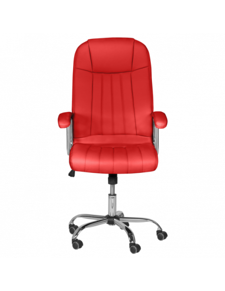 Президентски офис стол Carmen 6181 - червен