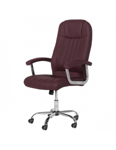 Президентски офис стол Carmen 6181 - бордо