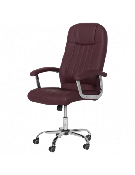 Президентски офис стол Carmen 6181 - бордо