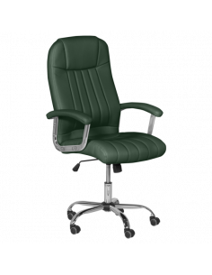 Президентски офис стол Carmen 6181 - маслено зелен