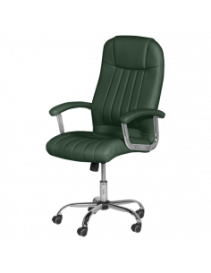 Президентски офис стол Carmen 6181 - маслено зелен 2