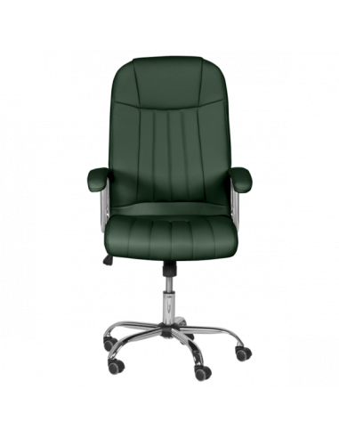 Президентски офис стол Carmen 6181 - маслено зелен