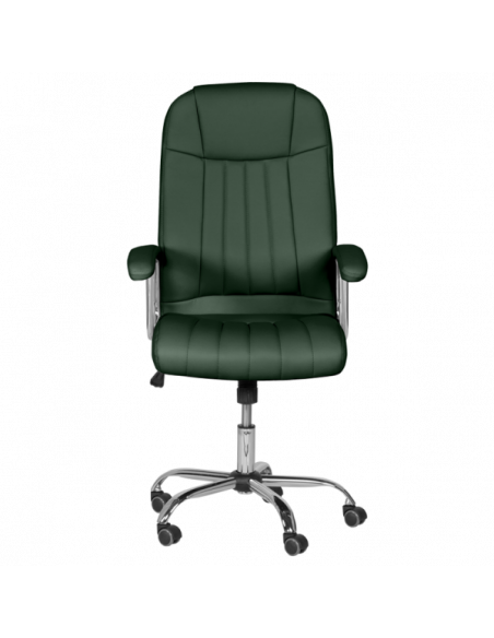 Президентски офис стол Carmen 6181 - маслено зелен