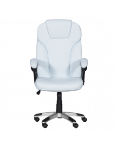 Президентски офис стол Carmen 6514 - бял 2