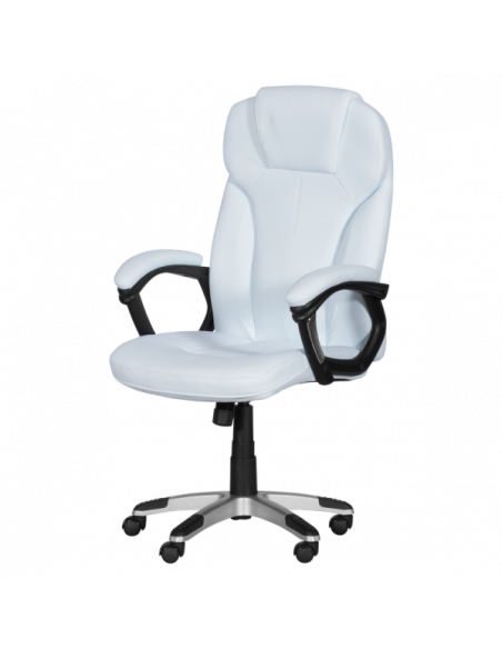 Президентски офис стол Carmen 6514 - бял