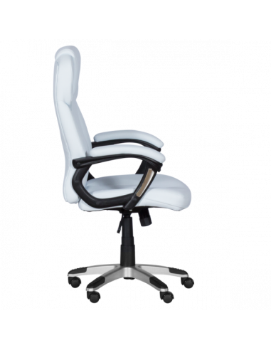 Президентски офис стол Carmen 6514 - бял