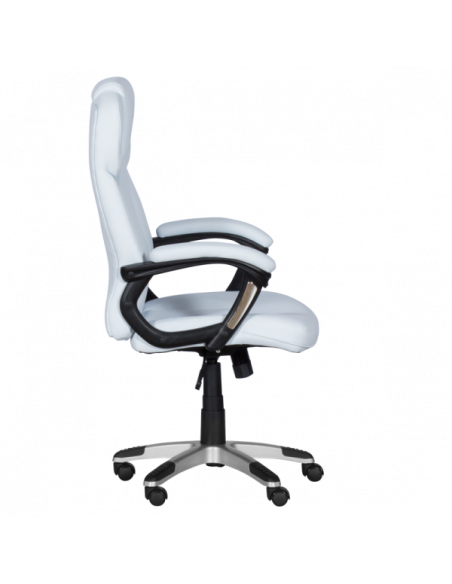 Президентски офис стол Carmen 6514 - бял