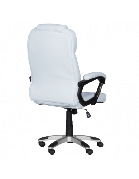 Президентски офис стол Carmen 6514 - бял