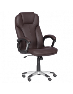 Президентски офис стол Carmen 6514 - тъмнокафяв