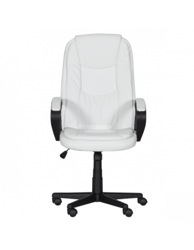 Президентски офис стол Carmen 6682 - бял