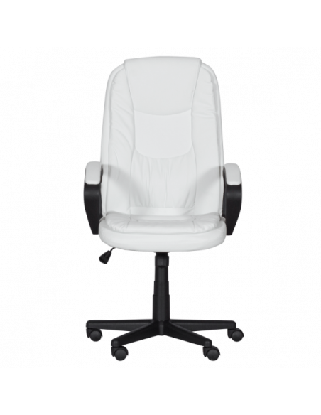 Президентски офис стол Carmen 6682 - бял