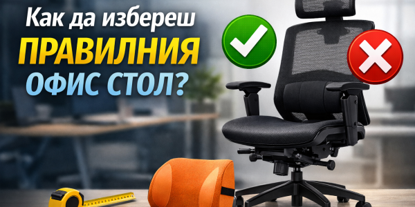Как да избереш правилния офис стол?